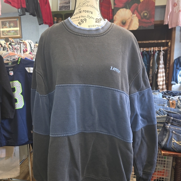 Levi's Other - Levi's Men's Two-Tone Sweat Shirt Black and Blue
